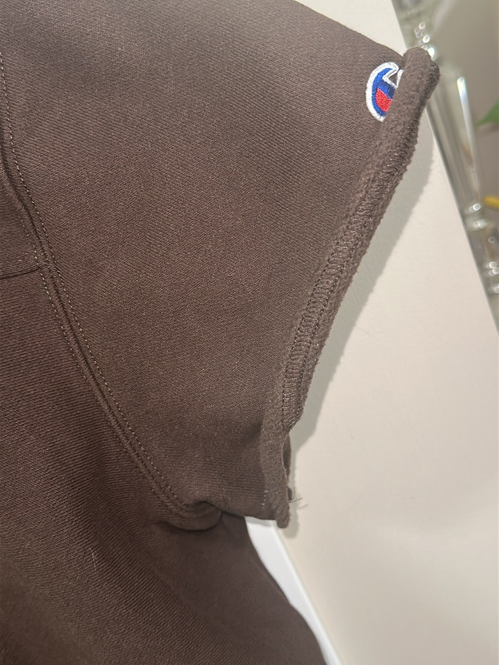 Champion UO Exclusive Reverse Weave Short Sleeve Crew Neck Sweatshirt. (mix36) - Picture 4 of 9